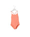 A Pink Swimsuits from Bonpoint in size 12Y for girl. (Front View)
