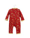 A Red Long Sleeve Jumpsuits from Mides in size 6-12M for neutral. (Back View)