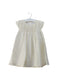 A Yellow Short Sleeve Dresses from The Little White Company in size 6-12M for girl. (Front View)