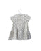 A Grey Short Sleeve Dresses from The Bonnie Mob in size 6-12M for girl. (Back View)
