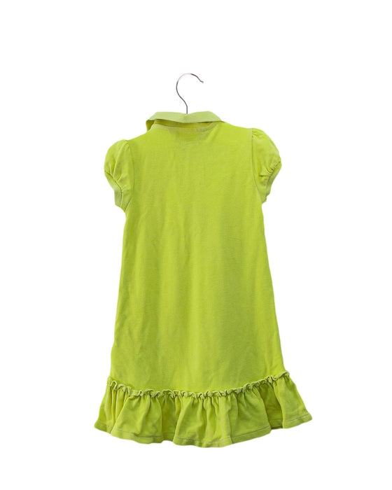 A Green Short Sleeve Dresses from Ralph Lauren in size 6-12M for girl. (Back View)
