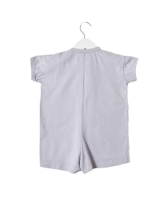 A Purple Rompers from Milk in size 2T for girl. (Back View)