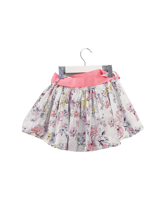 A Pink Short Skirts from Petit Bateau in size 4T for girl. (Back View)