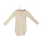 A Beige Bodysuits from Baby Boden in size 12-18M for girl. (Back View)