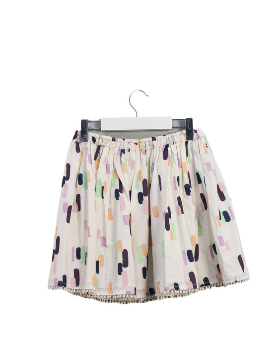 A Multicolour Short Skirts from Velveteen in size 4T for girl. (Back View)
