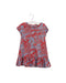 A Red Short Sleeve Dresses from Ralph Lauren in size 6-12M for girl. (Front View)