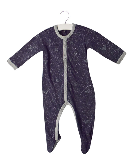 A Navy Long Sleeve Jumpsuits from Armani in size 6-12M for boy. (Front View)
