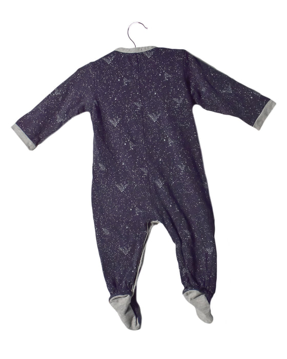 A Navy Long Sleeve Jumpsuits from Armani in size 6-12M for boy. (Back View)