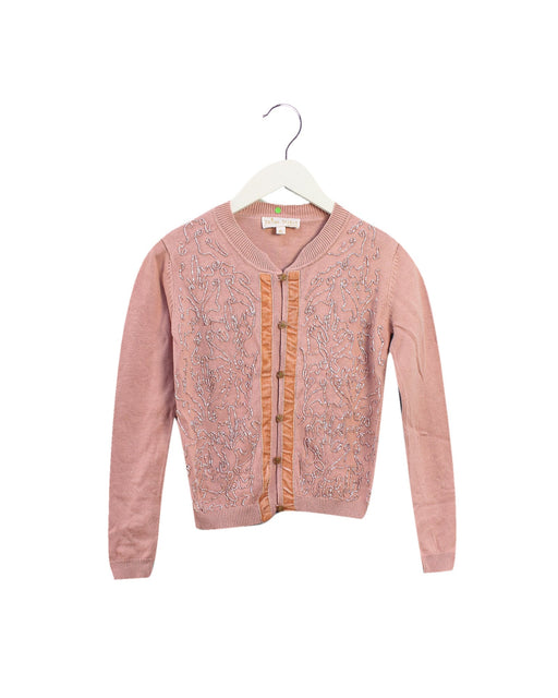 A Pink Cardigans from Trish Scully in size 8Y for girl. (Front View)