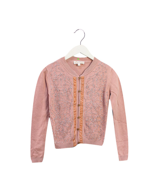 A Pink Cardigans from Trish Scully in size 8Y for girl. (Front View)