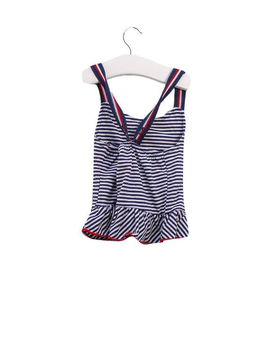 A Navy Sleeveless Tops from Tommy Hilfiger in size 12-18M for girl. (Back View)