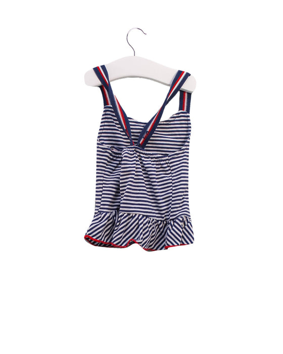 A Navy Sleeveless Tops from Tommy Hilfiger in size 12-18M for girl. (Back View)