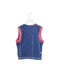 A Blue Sleeveless Tops from Le Petit Pois in size 12-18M for girl. (Back View)