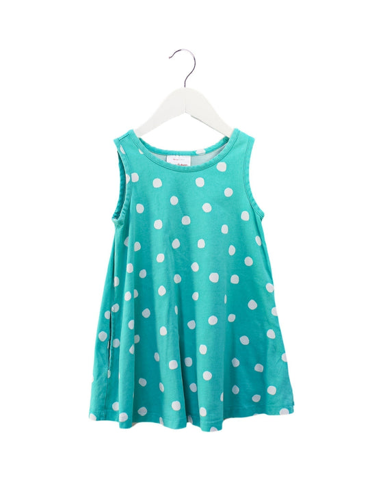 A Teal Sleeveless Dresses from Hanna Andersson in size 18-24M for girl. (Front View)