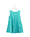A Teal Sleeveless Dresses from Hanna Andersson in size 18-24M for girl. (Back View)