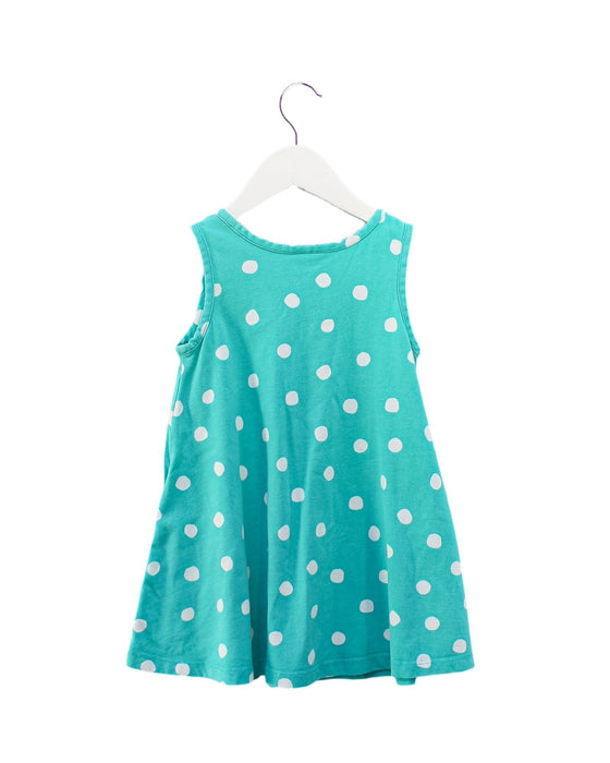 A Teal Sleeveless Dresses from Hanna Andersson in size 18-24M for girl. (Back View)
