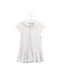 A White Short Sleeve Dresses from Ralph Lauren in size 6-12M for girl. (Front View)
