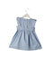 A Blue Sleeveless Dresses from Hunter + Boo in size 2T for girl. (Back View)