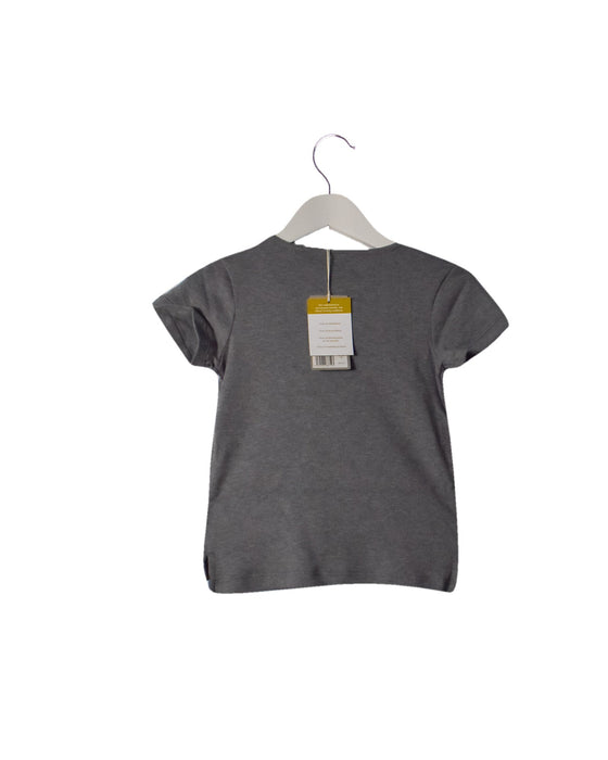 A Grey Short Sleeve T Shirts from Hunter + Boo in size 0-3M for neutral. (Back View)