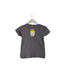 A Grey Short Sleeve T Shirts from Hunter + Boo in size 0-3M for neutral. (Back View)