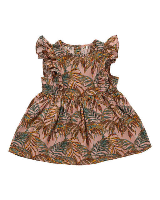 A Multicolour Sleeveless Dresses from Hunter + Boo in size 6-12M for girl. (Front View)