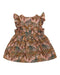 A Multicolour Sleeveless Dresses from Hunter + Boo in size 6-12M for girl. (Back View)