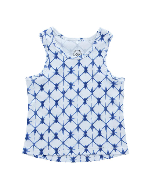 A White Sleeveless Tops from Hunter + Boo in size 6-12M for neutral. (Front View)