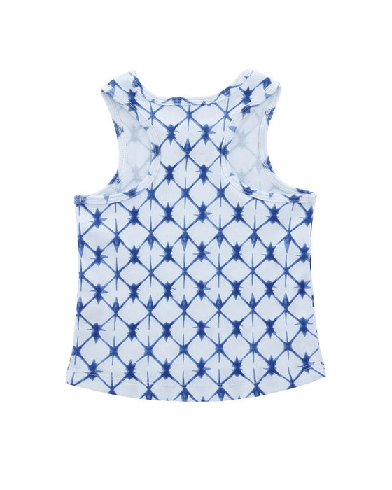 A White Sleeveless Tops from Hunter + Boo in size 6-12M for neutral. (Back View)