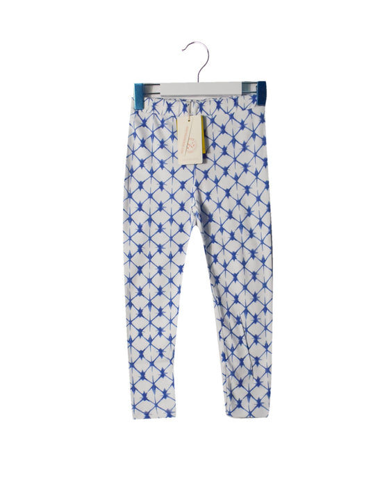 A Blue Leggings from Hunter + Boo in size 6-12M for girl. (Front View)