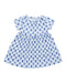 A Blue Sweater Dresses from Hunter + Boo in size 3-6M for girl. (Front View)
