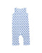 A Blue Sleeveless Jumpsuits from Hunter + Boo in size 3-6M for neutral. (Back View)