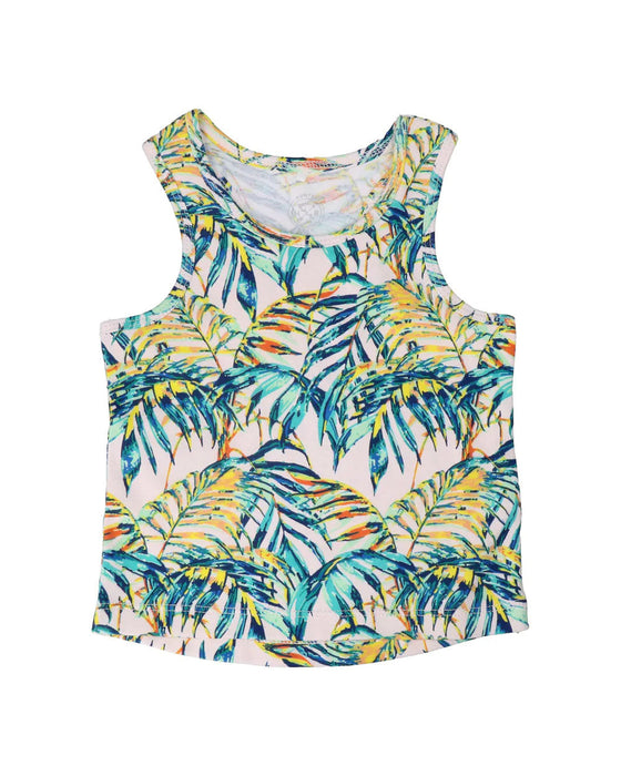 A Pink Sleeveless Tops from Hunter + Boo in size 6-12M for neutral. (Front View)