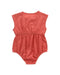 A Brown Long Sleeve Bodysuits from Hunter + Boo in size 3-6M for girl. (Back View)