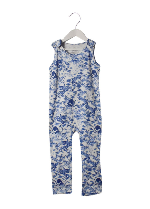 A White Jumpsuits from Hunter + Boo in size 2T for neutral. (Front View)
