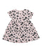 A Pink Short Sleeve Dresses from Hunter + Boo in size 3-6M for girl. (Back View)