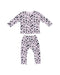 A Pink Pyjama Sets from Hunter + Boo in size 12-18M for girl. (Front View)