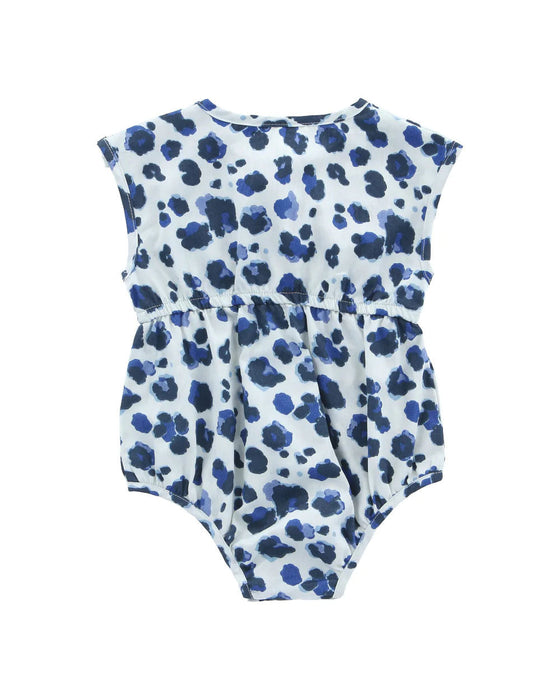 A White Long Sleeve Bodysuits from Hunter + Boo in size 3-6M for girl. (Back View)