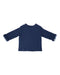 A Blue Crewneck Sweatshirts from Hunter + Boo in size 6-12M for neutral. (Back View)