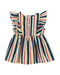 A Multicolour Sleeveless Dresses from Hunter + Boo in size 6-12M for girl. (Back View)