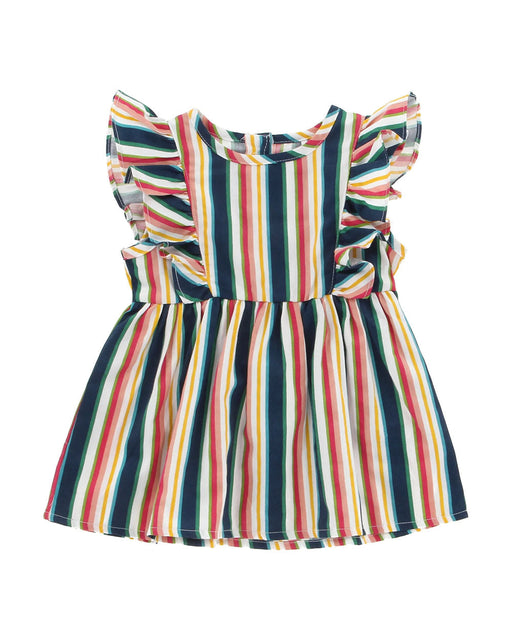 A Multicolour Sleeveless Dresses from Hunter + Boo in size 6-12M for girl. (Front View)