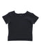 A Black Short Sleeve T Shirts from Hunter + Boo in size 3-6M for neutral. (Front View)