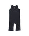 A Black Sleeveless Jumpsuits from Hunter + Boo in size 3-6M for neutral. (Front View)