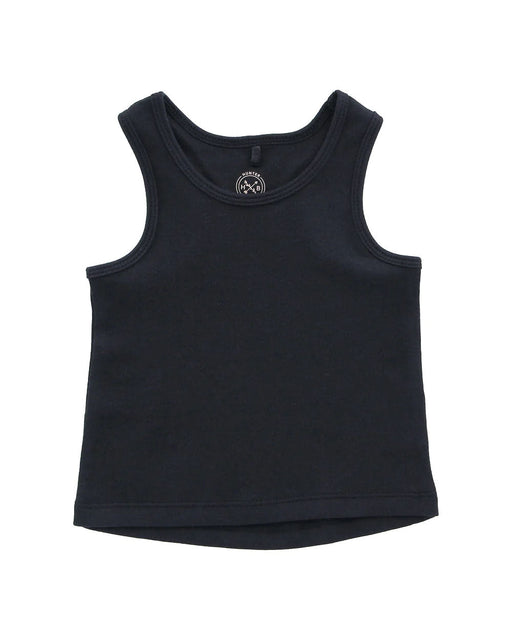 A Black Sleeveless Tops from Hunter + Boo in size 6-12M for neutral. (Front View)