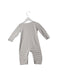 A White Jumpsuits from Mori in size 6-12M for boy. (Back View)