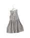 A Grey Sleeveless Dresses from Polo Ralph Lauren in size 4T for girl. (Back View)