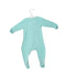 A Teal Jumpsuits from Raph and Remy in size 6-12M for neutral. (Back View)