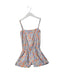 A Multicolour Overall Shorts from Chateau de Sable in size 6T for girl. (Front View)