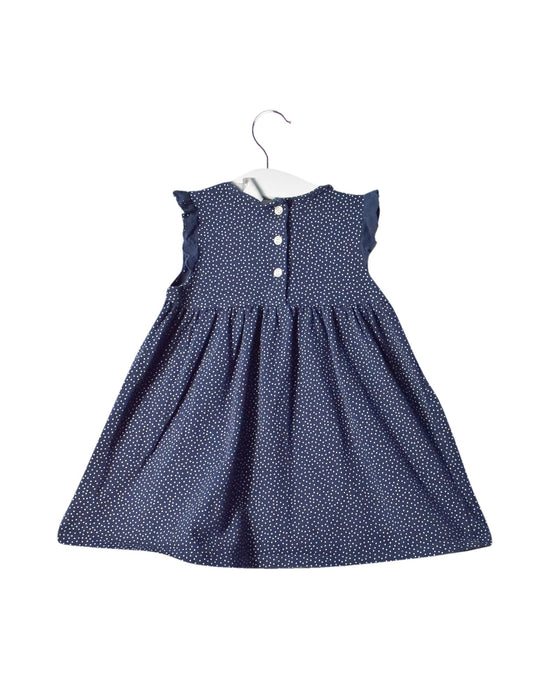 A Navy Short Sleeve Dresses from J by Jasper Conran in size 12-18M for girl. (Back View)