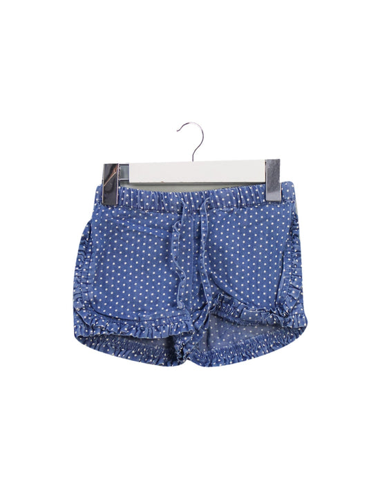 A Blue Shorts from Bout'Chou in size 6-12M for girl. (Front View)