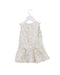 A White Sleeveless Dresses from Petit Bateau in size 6-12M for girl. (Back View)